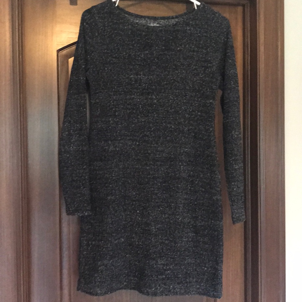Charcoal colored fall/winter dress